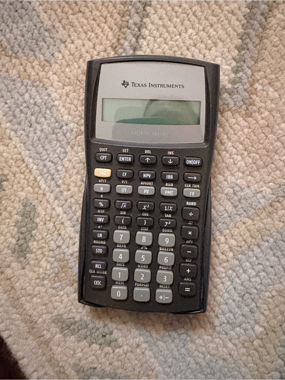 Texas Instruments BA II PLUS Financial Calculator